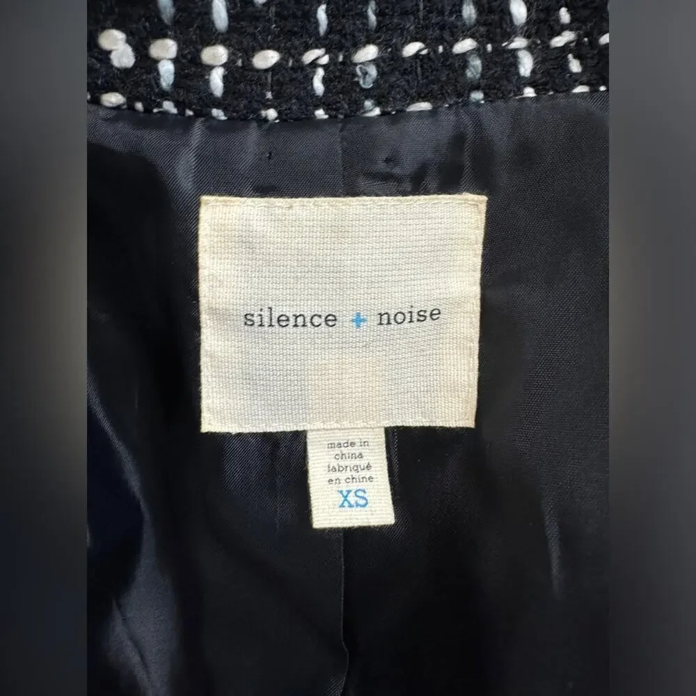Silence + Noise Tweed‎ Blazer - Size XS